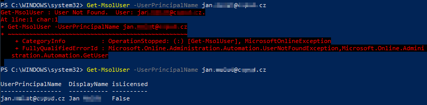 Get-Msoluser
