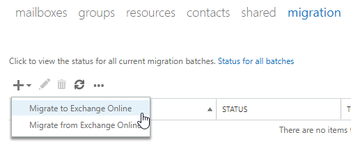 Migrate to Exchange Online